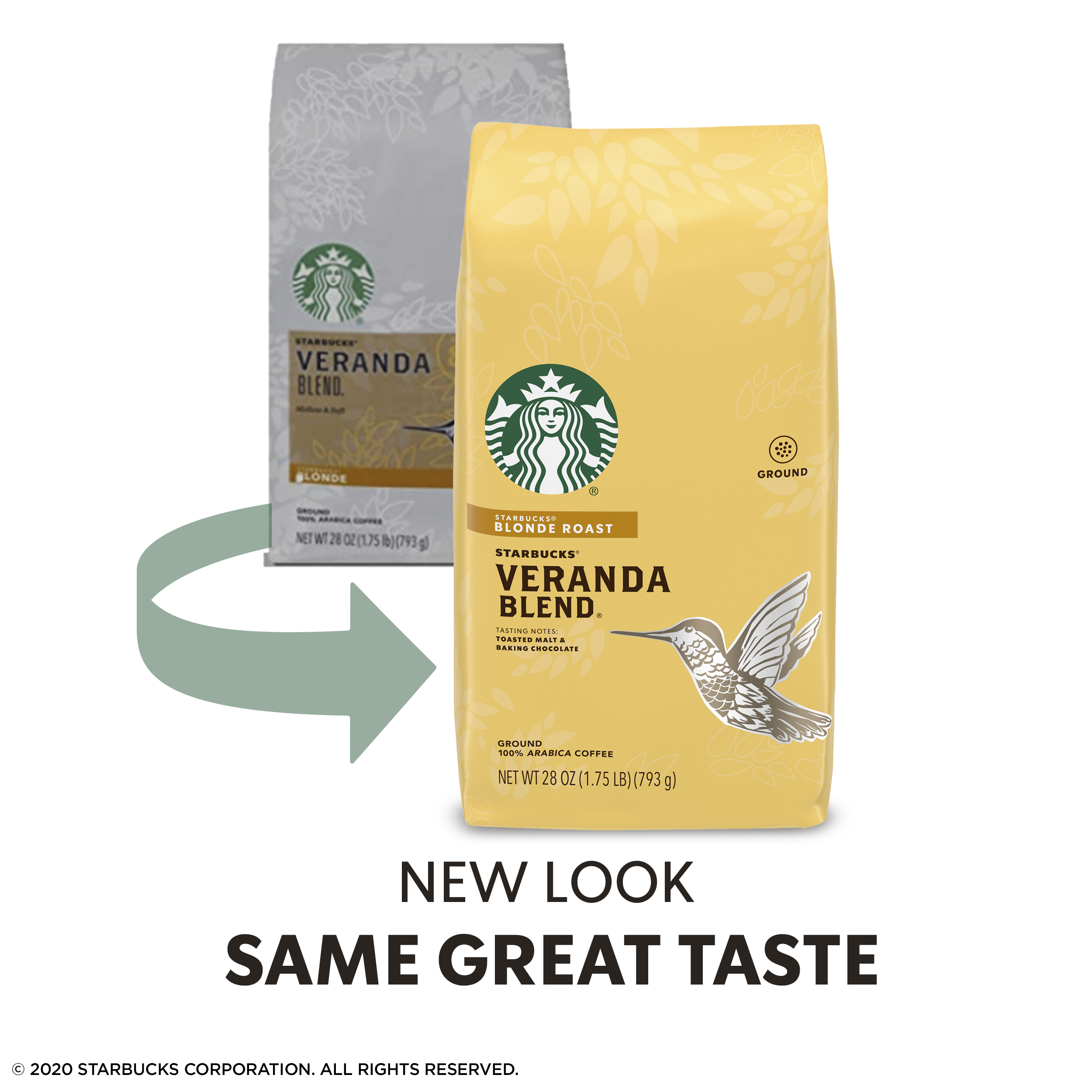 Starbucks Blonde Veranda Blend Coffee, Ground Office Coffee